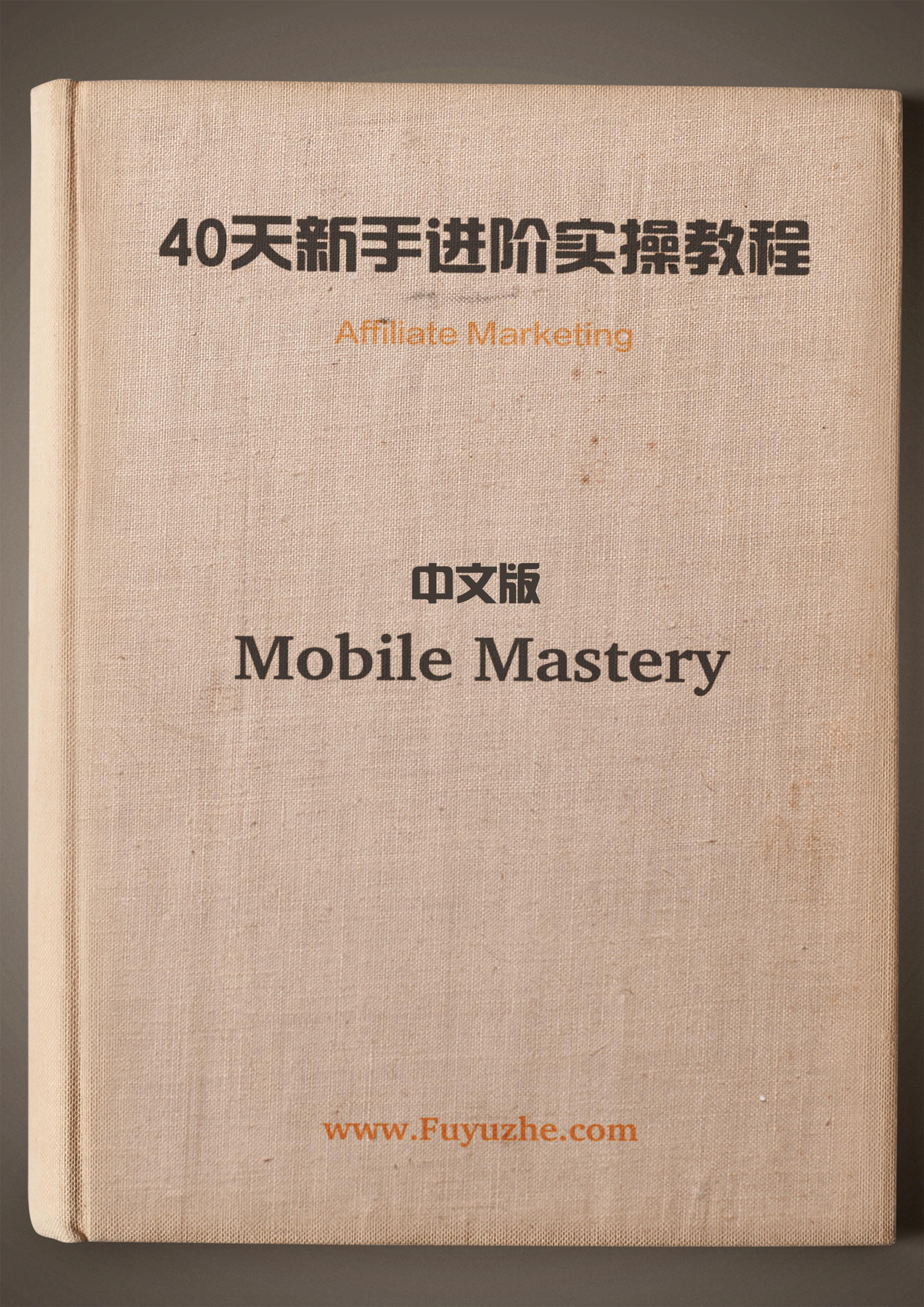 40天新手进阶Mobile Mastery实操教程